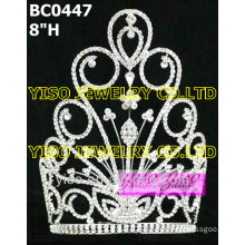 hotselling rhinestone pageant tiaras